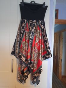 ladies boobtube dress size 8