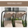 2-Seater Garden Swing Chair Image 7