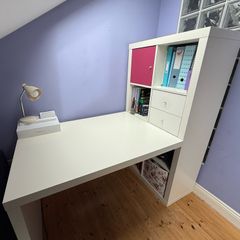 IKEA Desk with bookshelves attached. Excellent condition.