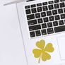 Four Leaf Clover Decal, Four Leaf Clover Sticker, Irish Decal, Four Leaf Shamrock, Lucky Sticker, Vinyl Decal, Phone, Car, Laptop Image 4