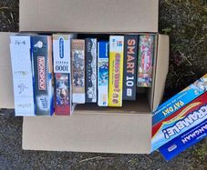 Jigsaws and board games