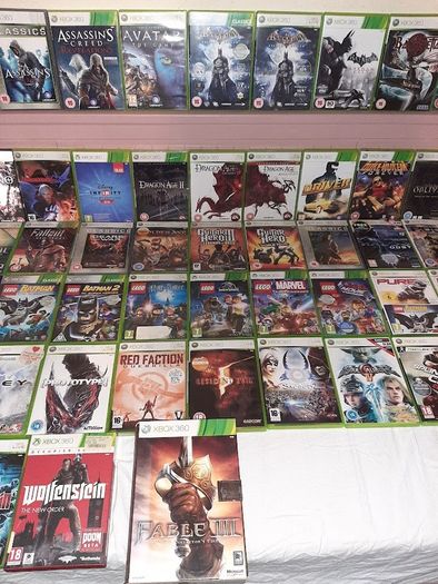 Xbox 360 console, games, accessories. Open to offers on all items.
