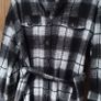 check shirt Also could be worn as a light sacket size suit 14    small on lable  big fitting Image 5
