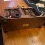 1920s Tallent London HMS Victory Oak Pipe Holder & Pipes Image 6