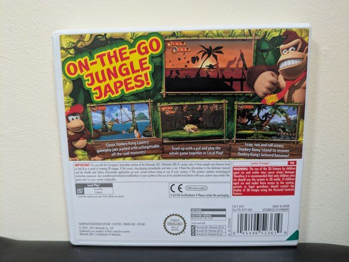 Donkey Kong Country Returns 3D (3DS)