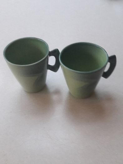 Irish made pottery coffee set