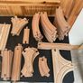 wooden train track Image 3
