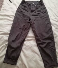 H&M grey jeansH&M Boyfriend Style Grey Jeans Size size UK 8