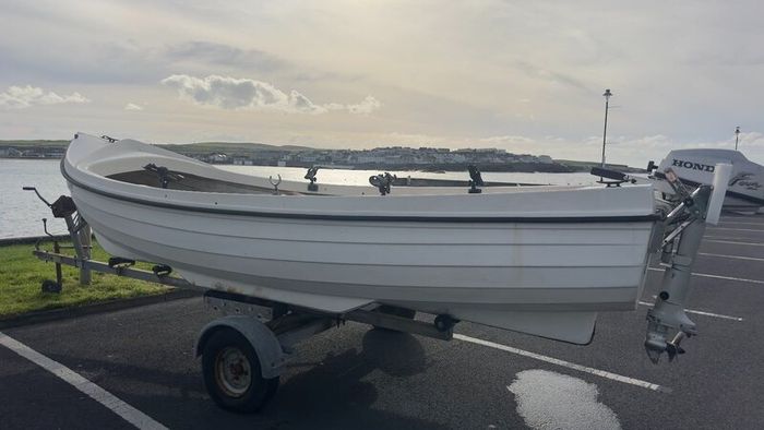 Fishing Boat with Engine