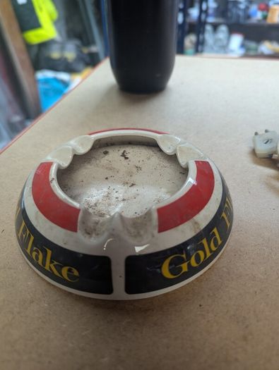 Gold Flake Ashtray