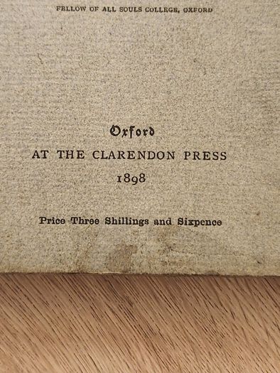 On The Use And Abuse Of Some Political Terms. By Sir George Cornewall Lewis. New Edition With Notes And Introduction By Thomas Raleigh D.c.l. Published By Claredon Press1898. Hardback In Fair Condition.  See Photos For Same.