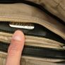 Black Faux-Leather Bessie Handbag Image 6