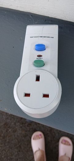 50 m electrical extension lead