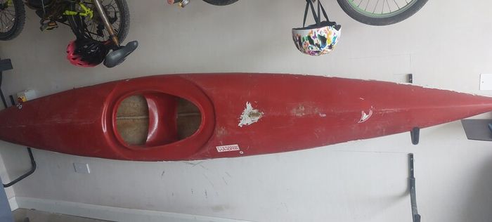 Fibre Glass Kayak and Paddle