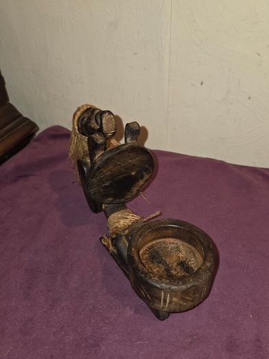 Carved African Trinket Box