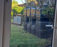 11 rads boiler and oil tank for scrap