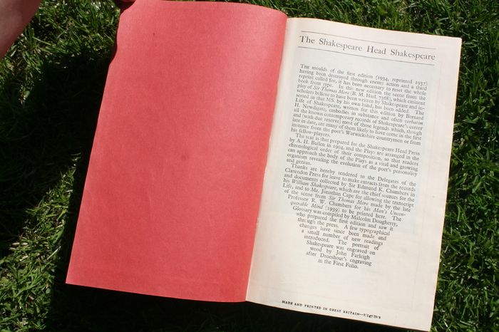 The Complete Works of William Shakespeare/Odhams and Blackwell /1947