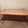 office desk with wavy top 1600/1000/800mm Image 3