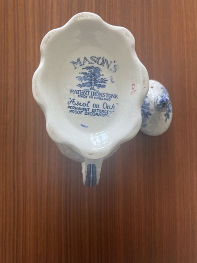 Mason "Ascot in Oak/Hanging Basket" Vintage Coffee/Teapot