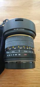 Samyang 8mm f/3.5 Fisheye. Canon mount.