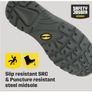 SAFETY JOGGER - BESTBOY - Steel Toe Cap S3/S1P Work Shoe for Women, Anti Slip Puncture Resistant Steel Sole, Shock Absorbing, Water and Oil Repellant - UK5, EU38 Image 5