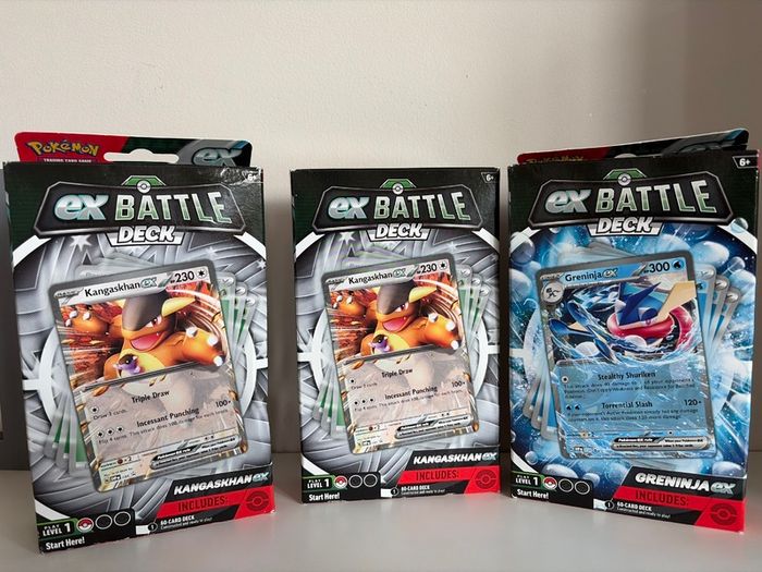 Pokemon EX Battle decks