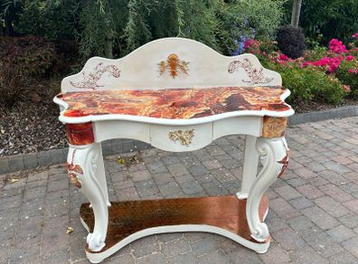 Mahogany Console Table