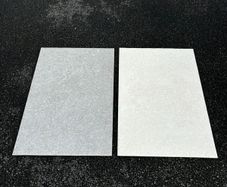 Tumbled porcelain tiles