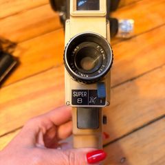vintage super 8 movie camera