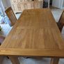 Oak table and Chairs Image 2