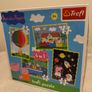 Peppa Pig 4 in 1 Box of jigsaw Puzzles Image 4