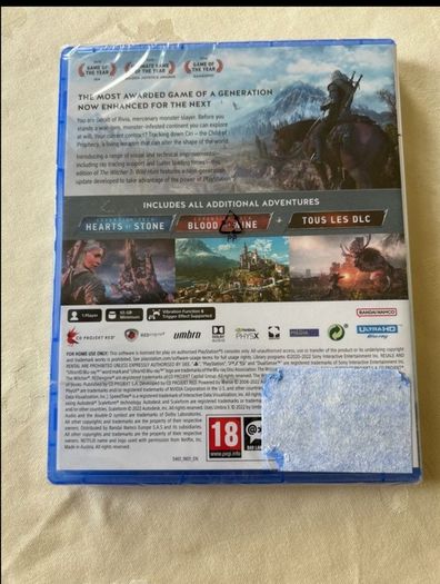 Brand New Sealed PS5 Witcher 3 (e35 total posted)