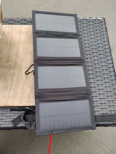 2022New Solar Panel 20W Camping Equipment Portable Solar Chargers Waterproof Camping Supplies Survival Gadgets