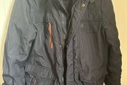 men's black winter jacket
