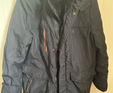 men's black winter jacket
