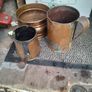 vintage copper pots Image 6