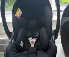 Cybex Cloud T i-Size Rotating Car Seat and Base - Sepia Black