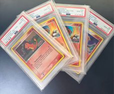 Pokemon - Charmander, Charmeleon & Charizard - PSA 10