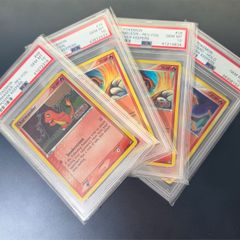 Pokemon - Charmander, Charmeleon & Charizard - PSA 10