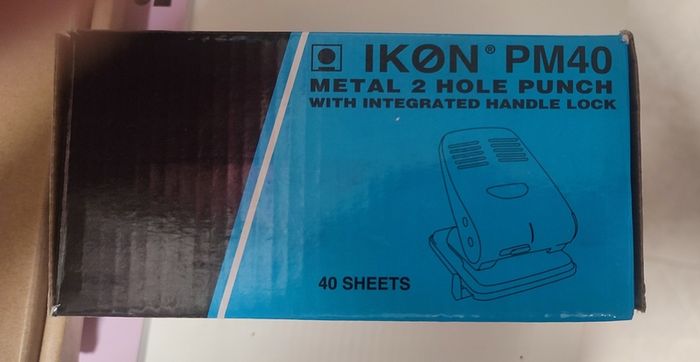 metal 2 hole punch