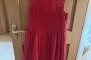 red dress