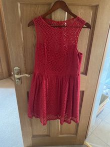 red dress