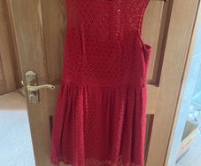 red dress