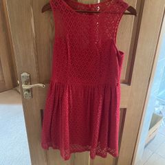 red dress