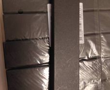 black jewellery boxes x 12