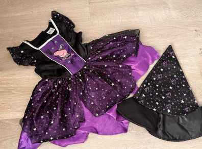 Peppa Pig witch dress 3-4 years