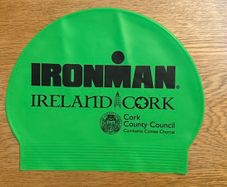 Ironman Cork Swim Cap (Green)