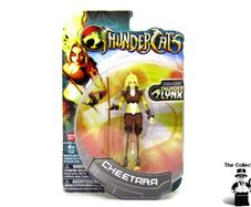 Thundercats Thunder Lynx Cheetara Collectible Action Figure Bandai Cartoon Network Ages 4+