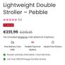 Double light weight buggy and changing table Image 7