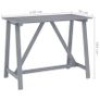 Garden Bar Table Grey 140x70x104 cm Solid Acacia Wood Image 6